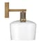 Access Lighting Port Nine Chardonnay, Chardonnay LED Wall Sconce, Antique Brushed Brass Finish, Clear Glass 63144LEDD-ABB/CLR - alternate 9